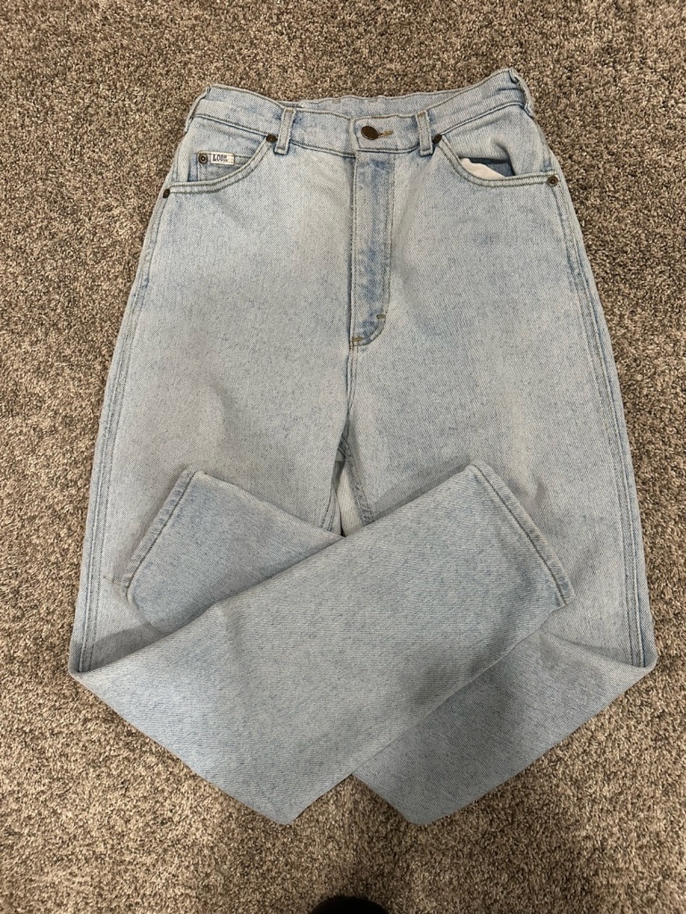 Light Wash High-Rise vintage Women’s LEE jeans